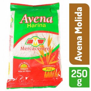 Avena Mercacentro Alta Fibra Molida 250 g