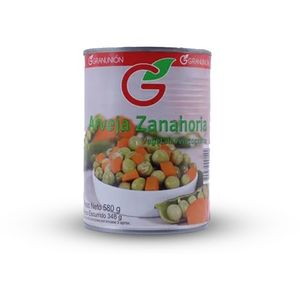 Arveja Con Zanahoria Gran Union x580 g