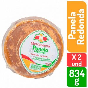 Panela Mercacentro Redonda 830 g