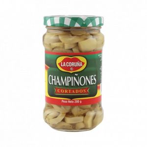 Champiñón La Coruña Frasco Cortado 280 g
