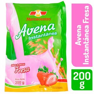 Avena Mercacentro Instantánea Fresa 200 g
