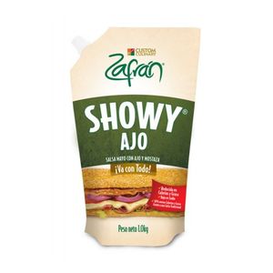 Salsa Showy Zafrán Ajo Doypack 1000 g