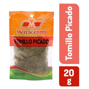 Tomillo Picado Mercacentro x 20 g Doypack