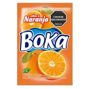 Boka Naranja 2 Litros Sobre x 10 g