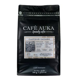Café Auka Castillo Lavado Grano x 500 g