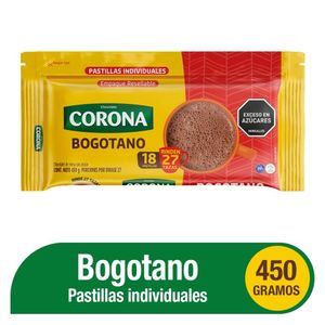 Chocolate Corona Bogotano x 450 g