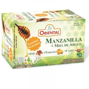 Tisana Oriental Manzanilla Miel Surtida x 20 und