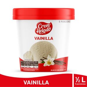 Helado Crem Helado Vainilla 1/2 Litro - 300 g
