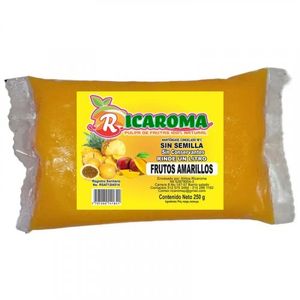 Pulpa Ricaroma Frutos Amarillos x 250 g Sin Semilla