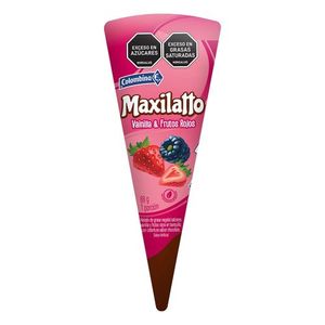 Cono Colombina Maxilatto Frutos Rojos x 88 g