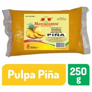 Pulpa De Fruta Mercacentro Piña x 250 g