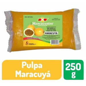 Pulpa De Fruta Mercacentro Maracuyá x 250 g