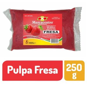 Pulpa De Fruta Mercacentro Fresa x 250 g