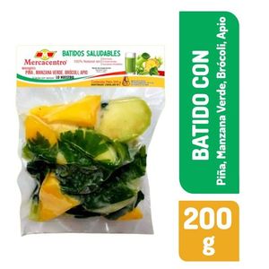 Batido Mercacentro Pina-Mazana Verde-Brócoli-Apio x 200 g