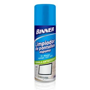 Limpiador Binner Pantallas LCD - Plasma x 240 ml