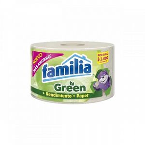 Papel Higiénico Familia green Rollo x 37.05 m