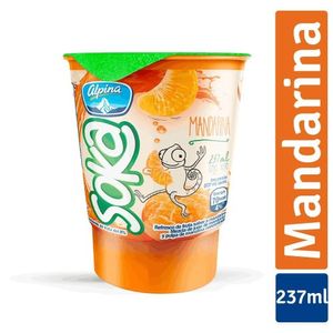 Refresco Soka Vaso Mandarina x 237 ml