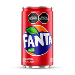 Gaseosa Fanta Rojo Lata x 269 ml