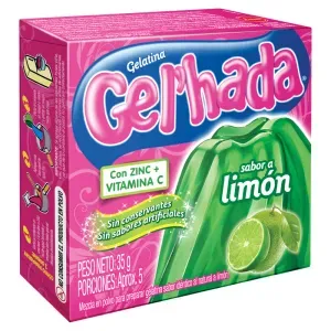 Gelatina GelHada Limón x 35 g