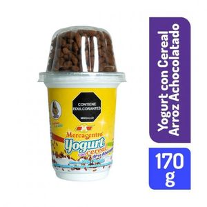 Yogurt Mercacentro Cereal Arroz Achocolatado 170 g