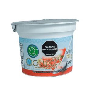 Yogurt El Cural Griego x 120 g Fresa