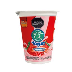 Yogurt El Cural x 150 g Fresa