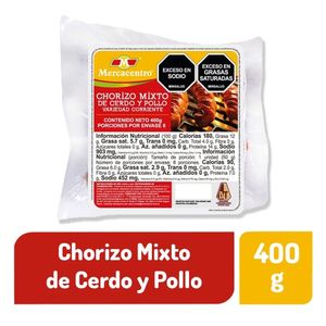 Chorizo Mercacentro Mixto x 400 g