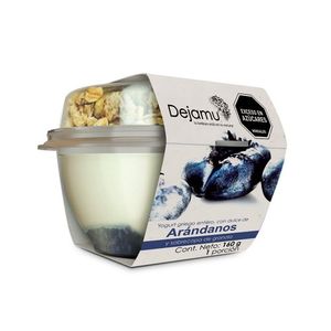 Yogurt Griego Parfait Entero Dejamu Arandanos x 160 g