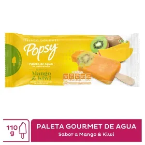 Paleta Popsy De Agua Mango y Kiwi x 110 g