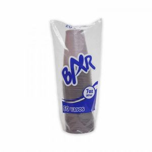 Vaso Desechable Bar 7 Oz x 50 und