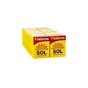 Fósforos El Sol 20 und