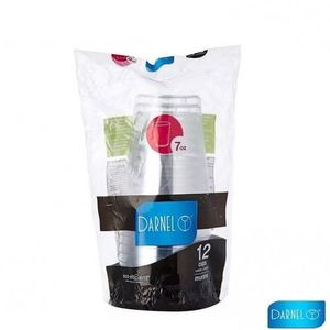 Vaso Darnel Murano 7Oz x12 und Cristal Azul