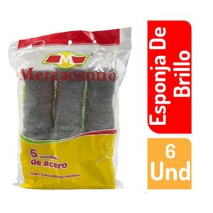 Esponja De Brillo Mercacentro 6 und