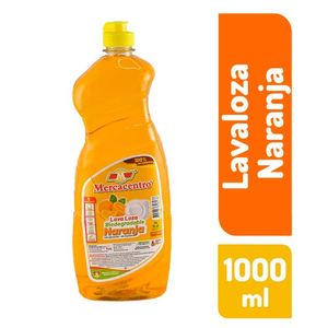 Lavaloza Líquido Mercacentro Naranja x 1000 ml