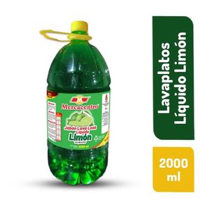Lavaplatos Liquido Mercacentro Limón x 2000 ml