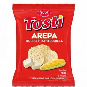 Tosti Arepa 150 g/Familiar