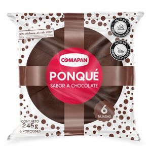 Ponqué Comapantajado Chocolate 245 g