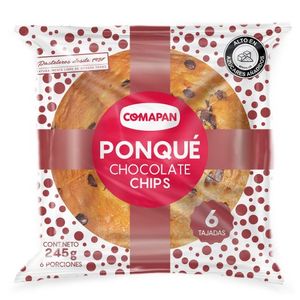 Ponque Comapan Chocolate Chips x 245 g