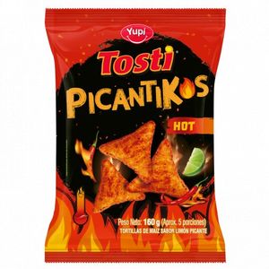 Tostipicantikos Yupi Hot x 160 g