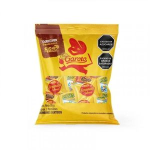 Bombones Garoto Surtidos Bolsa x 95 g