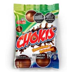 Bolitas Chokis Chocolate x 19 g