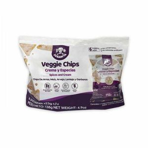 Veggie Chips Susanita Crema Y Especias x 138 g
