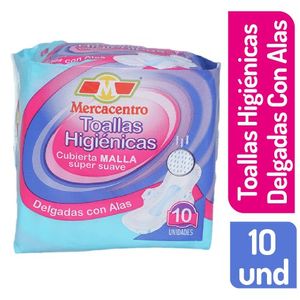 Toalla Mercacentro Malla Delgada 10 und