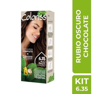 Tinte Coloriss Kit #6.35 Tubo 50 g
