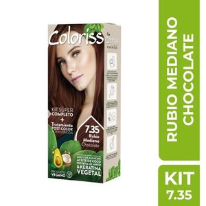 Tinte Coloriss Kit # 7.35 Tubo 50 g