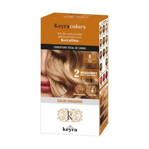 Tinte Keyra Colors Kit # 8 Rubio Claro