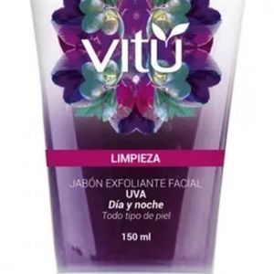 Jabón Exfoliante Vitu x 150 ml Uva