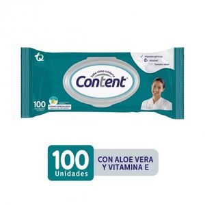 Toallas Content Humedas x 100 und