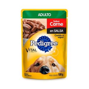 Pedigree Pouch Adulto x 100 g Carne Raza Grande