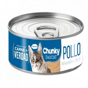 Delicat Gatos Húmedo Pollo 156 g